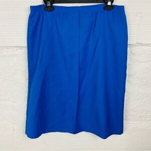 Comfort motion cape cod sportswear made in USA Blue Women's pencil Skirt size 14